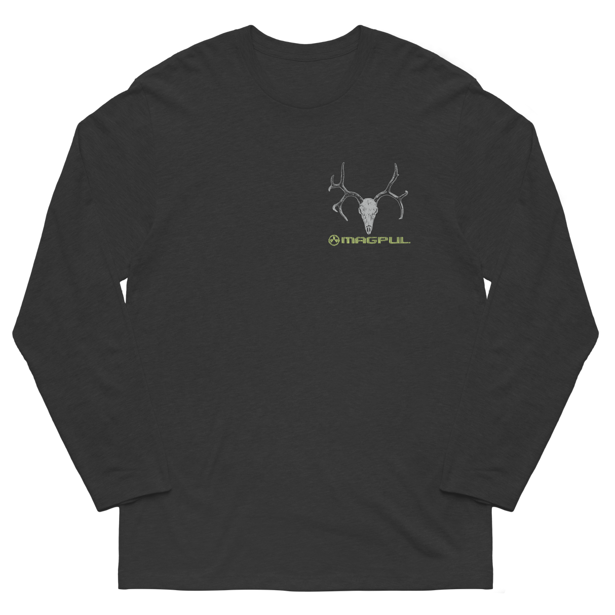 Magpul MAG1233-010-S MuleyCharcoal Gray Cotton Long Sleeve Small