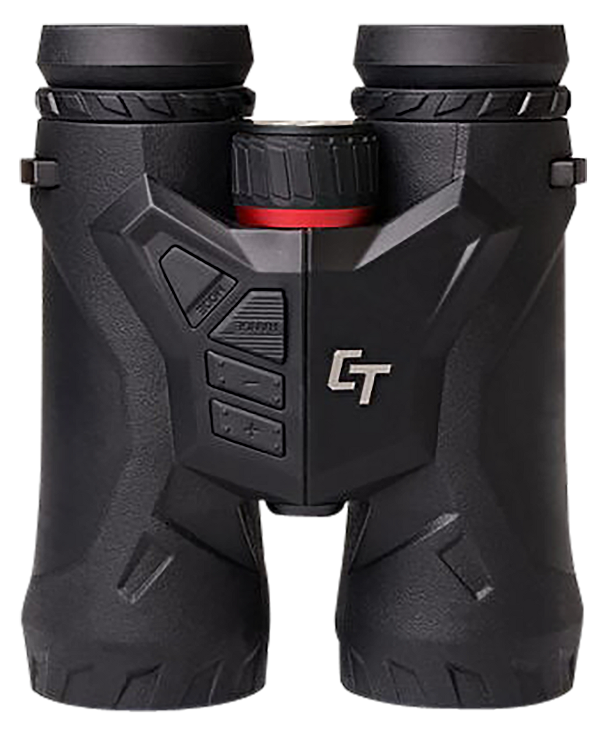 Crimson Trace 013002001 Horizonline 2K Pro Laser Rangefinding 10x42mm Red Illuminated Reticle Black Polymer