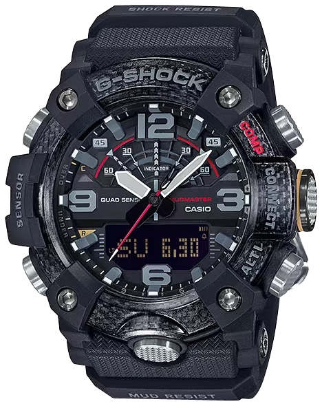 G-shock/vlc Distribution G-shock, Gshock Ggb1001a Tactical Mudmaster Blk