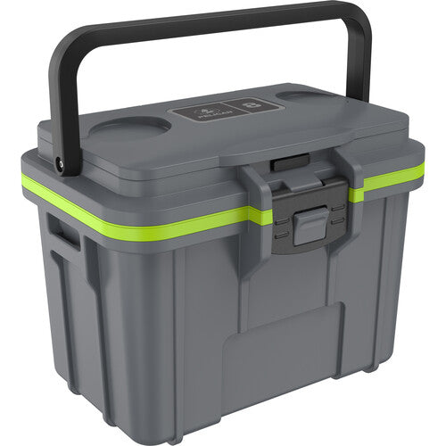 Pelican , Pelican 8q-1-dkgryegrn 8qt Elite Cooler Gry/grn