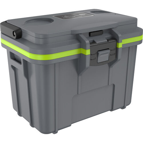 Pelican , Pelican 8q-1-dkgryegrn 8qt Elite Cooler Gry/grn