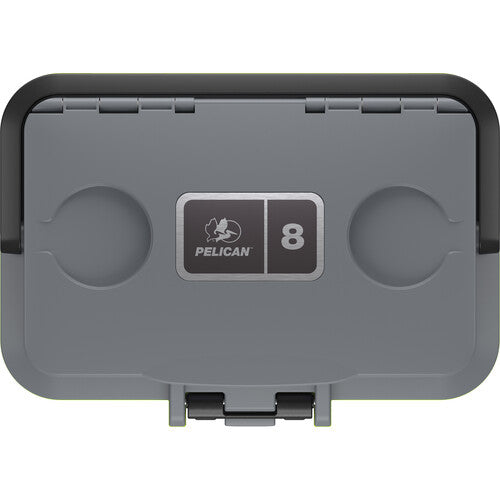 Pelican , Pelican 8q-1-dkgryegrn 8qt Elite Cooler Gry/grn