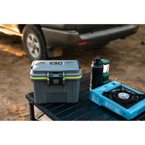 Pelican , Pelican 8q-1-dkgryegrn 8qt Elite Cooler Gry/grn