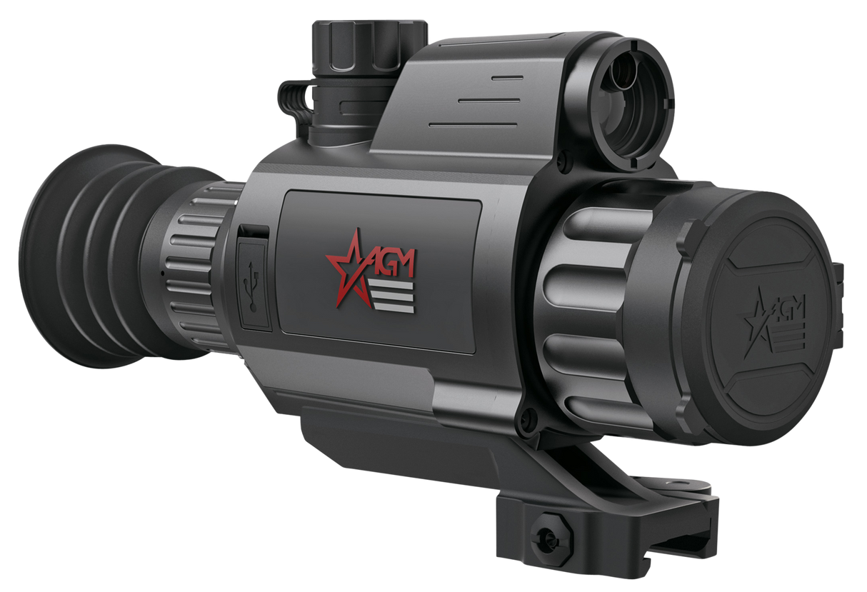 AGM Global Vision 3142455305RA31 Varmint LRF TS35-384 Thermal Hand Held/Mountable Scope Black 3-24x 35mm Multi Reticle 384x288, 50Hz Resolution Zoom Digital 1x/2x/4x/8x/PIP Features Laser Rangefinder