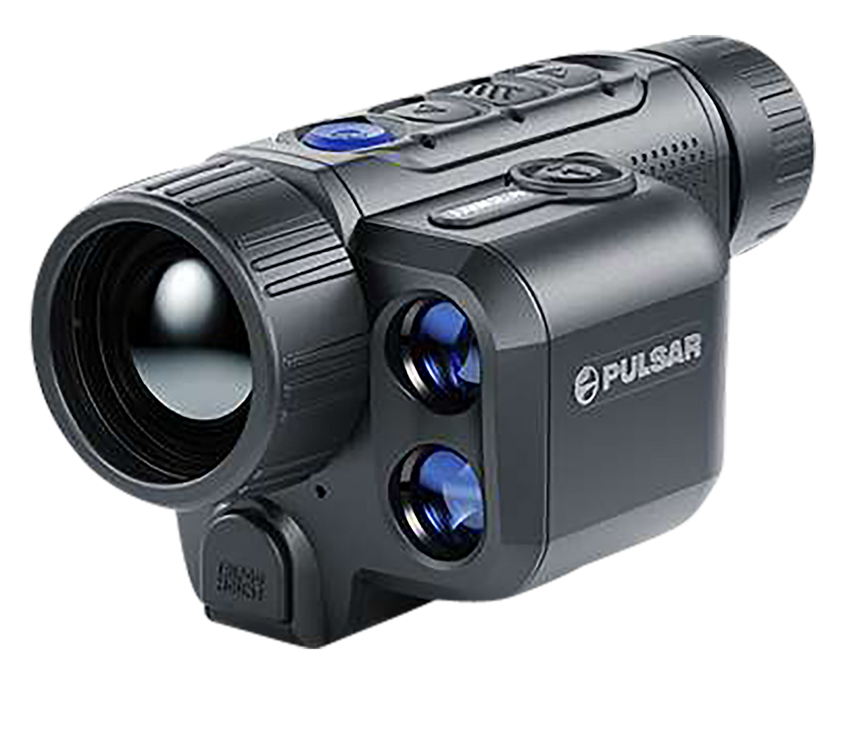 Pulsar Axion 2 Pro LRF XQ35 Thermal Monocular Black 2-8x 35mm Multi Reticle 384x288, 50Hz Resolution Zoom 4x Features Laser Rangefinder