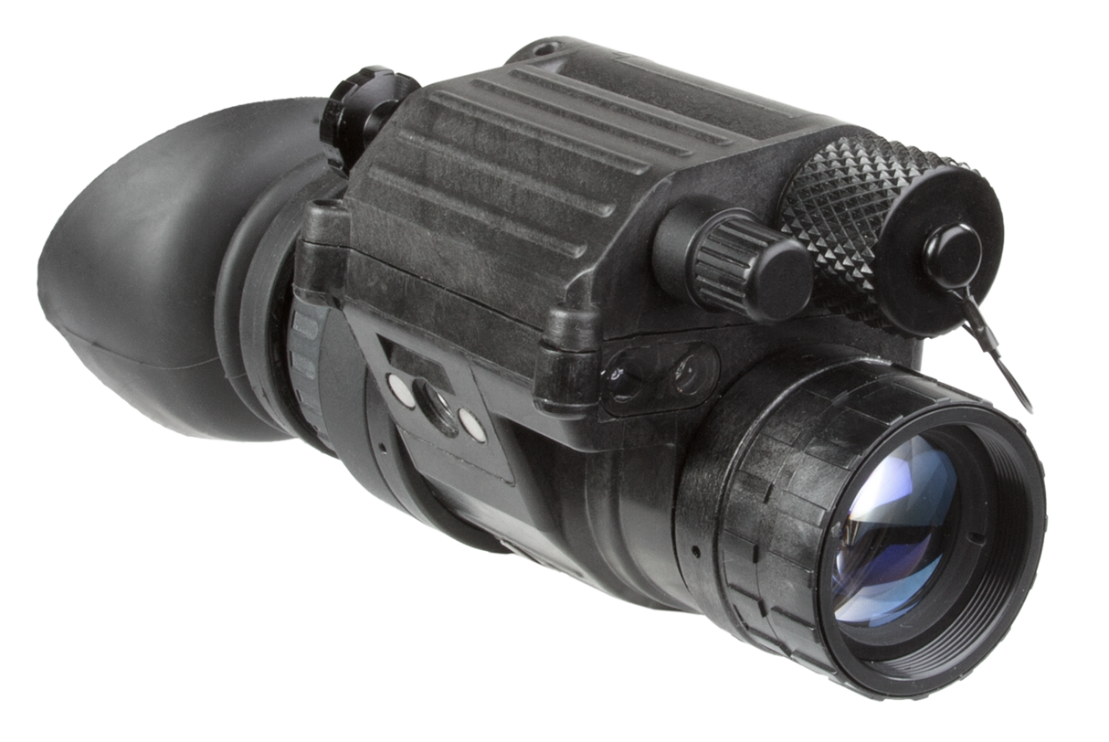 AGM Global Vision PVS-14 NL1 Night Vision Monocular Gen 2+ Level 1 Green Phosphor Matte Black