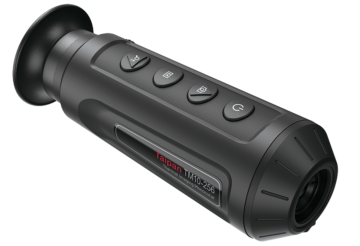 AGM Global Vision 3092851013TA01 Taipan TM10-256 Thermal Monocular Black 1X-8X 256x192 Resolution 1x/2x/4x/8x Zoom