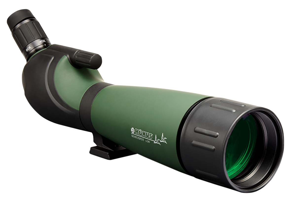 Konus 7127 Konuspot 100 Green Rubber Armor 20-60x 100mm Angled Body