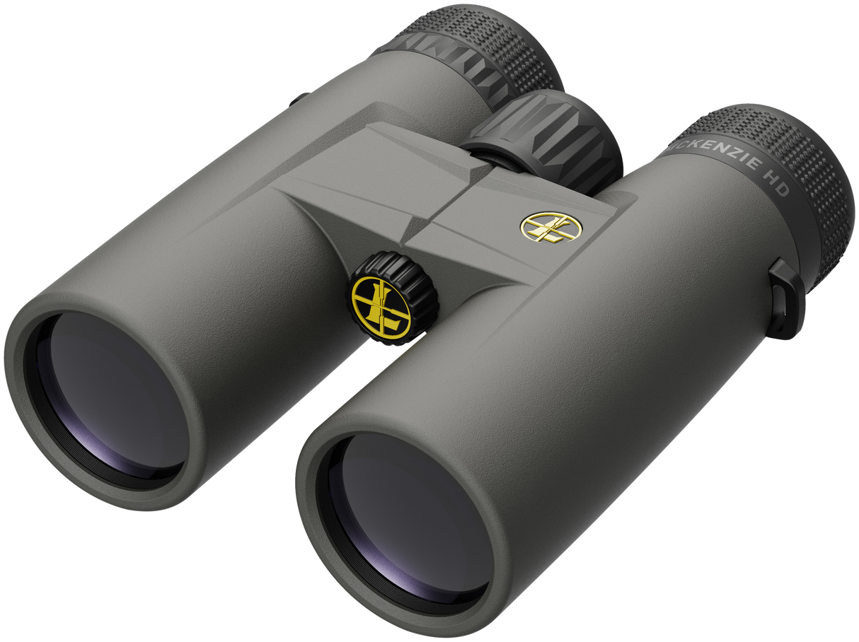 Leupold 10x42 BX-1 McKenzie HD Binocular Shadow Gray, Roof Prism