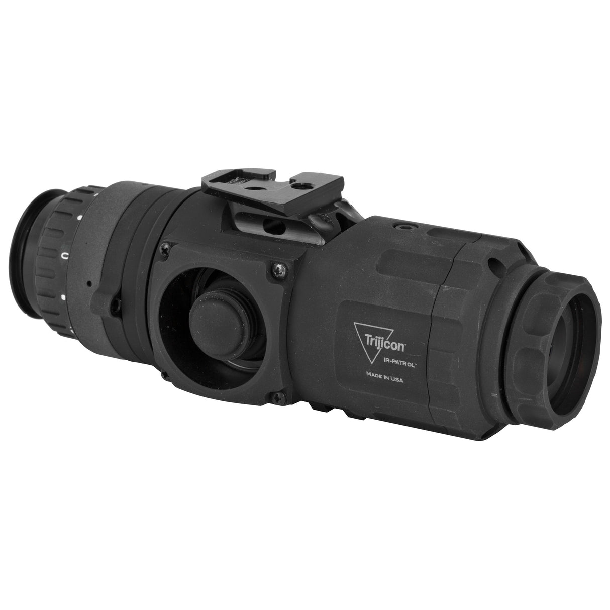 Trijicon 1-8x19 IR-Patrol M300W Rifle-Mounted System Black, 19mm, 60 Hz, 640x480, Side-Flip Mount, Bridge Mount
