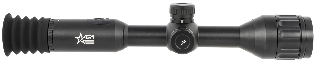 AGM Global Vision 3142555006DTL1 Adder TS50-640 Thermal Rifle Scope Black 2.5-20x 50mm Multi Reticle Digital 1x/2x/4x/8x Zoom 640x512, 50 Hz Resolution