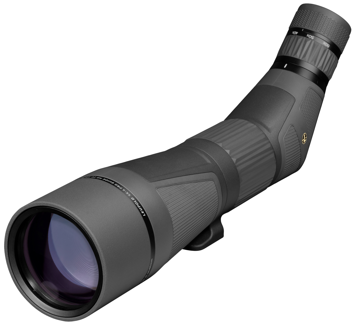 Leupold 20-60x85 SX-4 Pro Guide HD Spotting Scope Shadow Gray, Angled