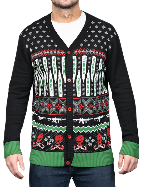 Magpul MAG1198-969-M Krampus Christmas Sweater Multi Color Long Sleeve Medium