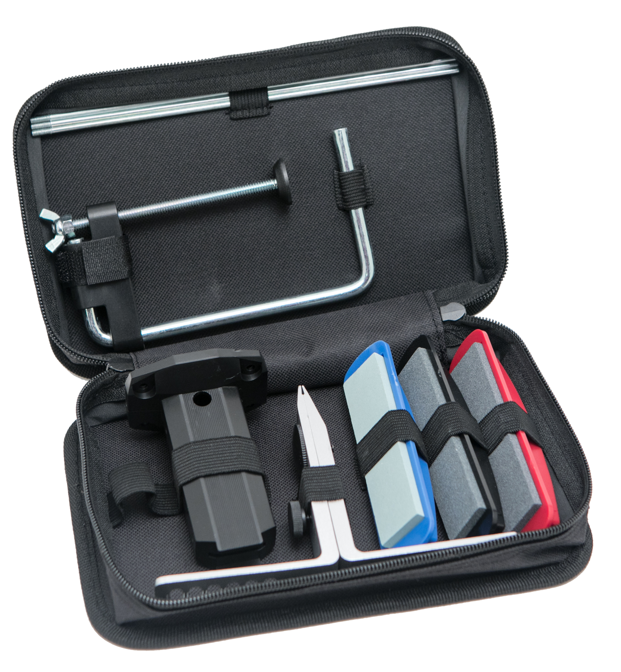 AccuSharp 059C 5-Stone Precision Set Extra Coarse/Coarse/Medium/Fine/ Ultra-Fine Diamond, Alumina, Ceramic Sharpener Multi Color