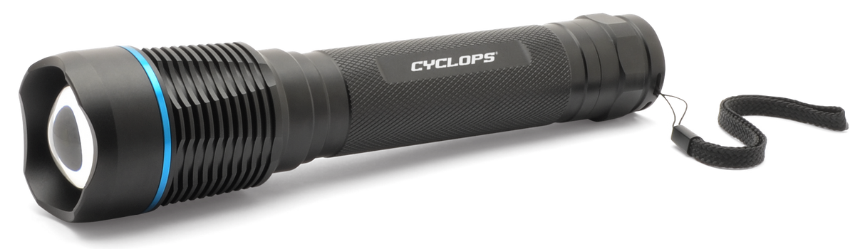 Cyclops CYCFLB2000 Brontes 2KBlack Anodized Aluminum White Cree LED 2000 Lumens 400 Meters Range