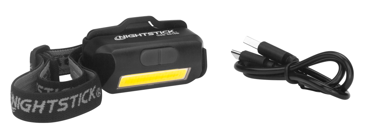 Nightstick USB4510F USB-4510F Multi-Flood Flat Dark Earth 35/60/250 Lumens Green/Red/White LED Bulb Clip-On/Camo Strap