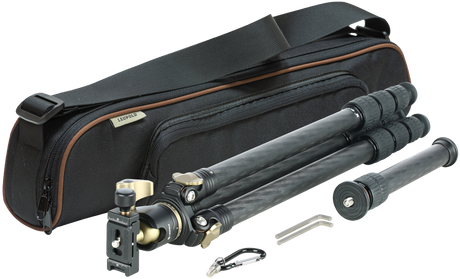 Leupold 180380 Alpine Tripod Kit 5-58" High Black Carbon Fiber