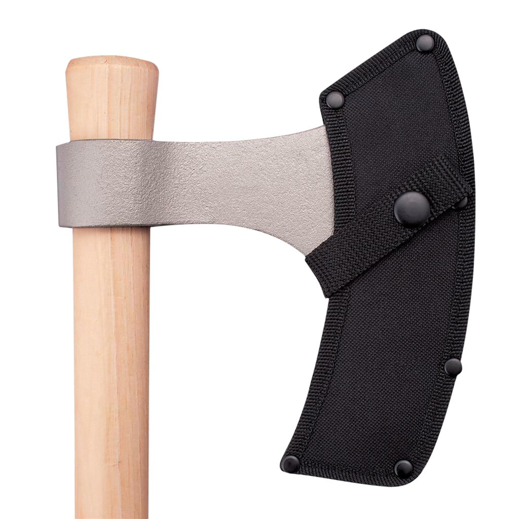 Cold Steel Bearded Viking Hand Axe 30" Overall Length 1055 Carbon Blade Hickory Handle