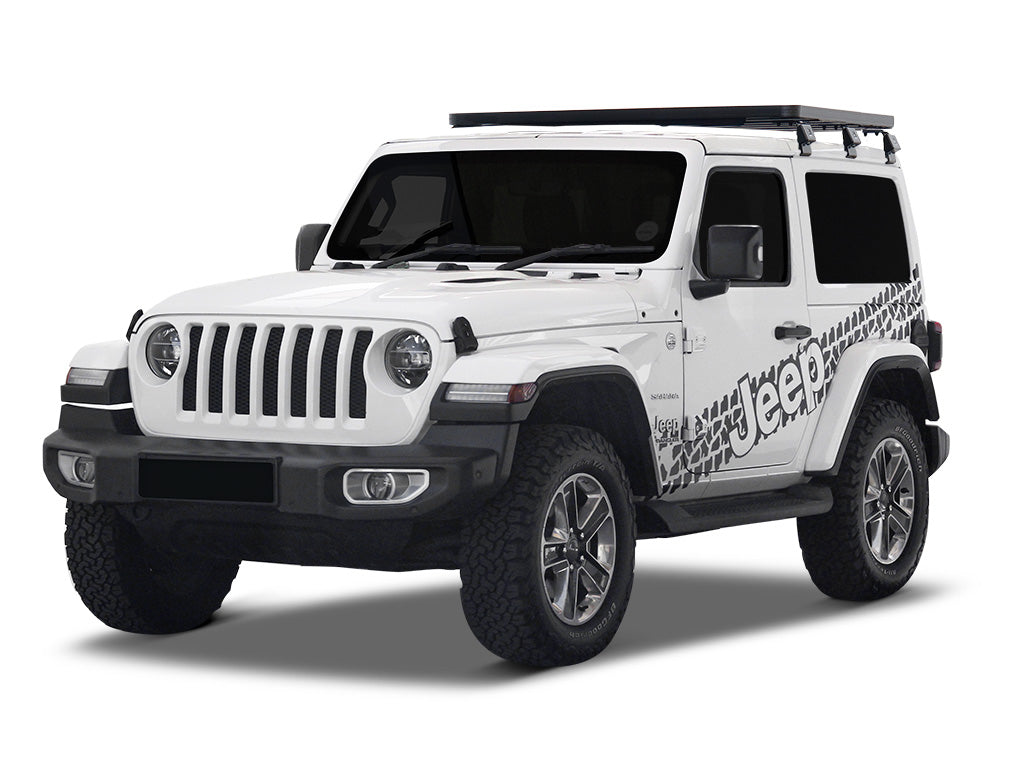 Jeep Wrangler JL 2 Door (2018-Current) Slimline II 1-2 Roof Rack Kit - Tall