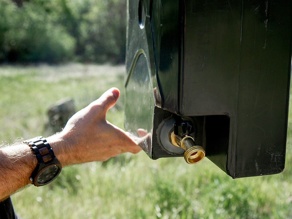 Brass Tap Upgrade For Plastic Jerry W- Tap