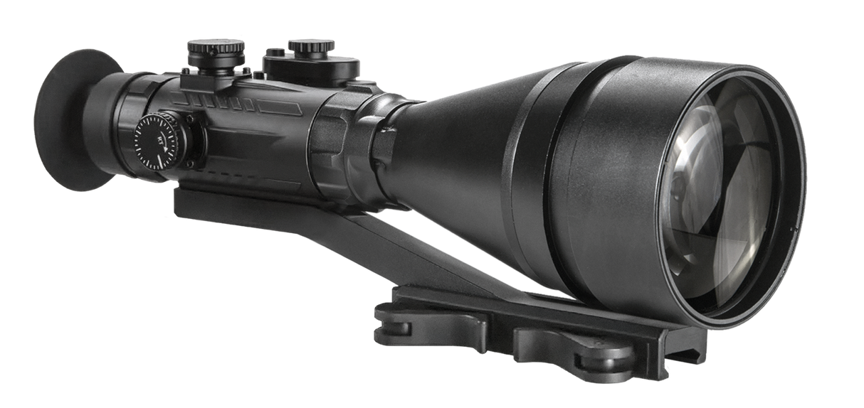AGM Global Vision 15WP6622483011 Wolverine Pro-6 NL1 Night Vision Riflescope Matte Black 6x 100mm Gen 2+ Level 1 Illuminated Red Chevron w/Ballistic Drop Reticle (Adjustable Projected Reticle)