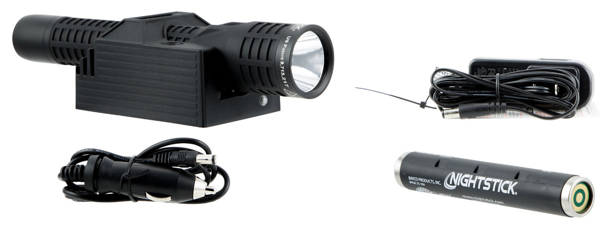 Nightstick NSR9514XL NSR-9514XL Rechargeable Matte Black Polymer White LED 50/200/850 Lumens 325 Meters Range