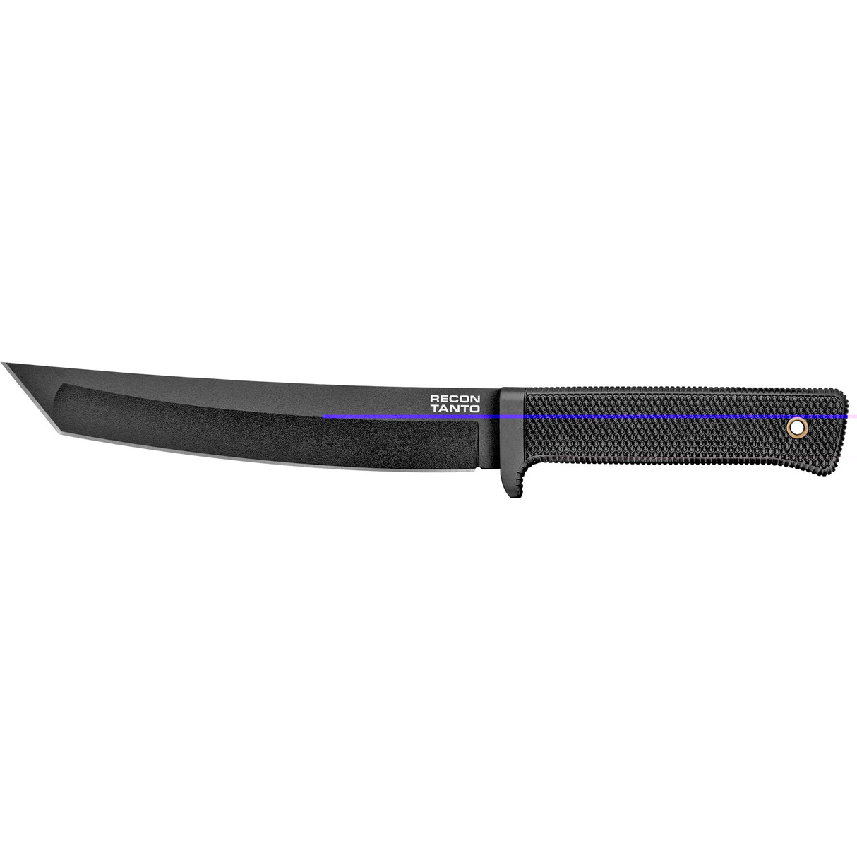 Cold Steel CS49LRT Recon7" Fixed Tanto Plain Black Tuff-Ex Finish SK-5 Steel Blade/Black Kray-Ex Handle Includes Sheath