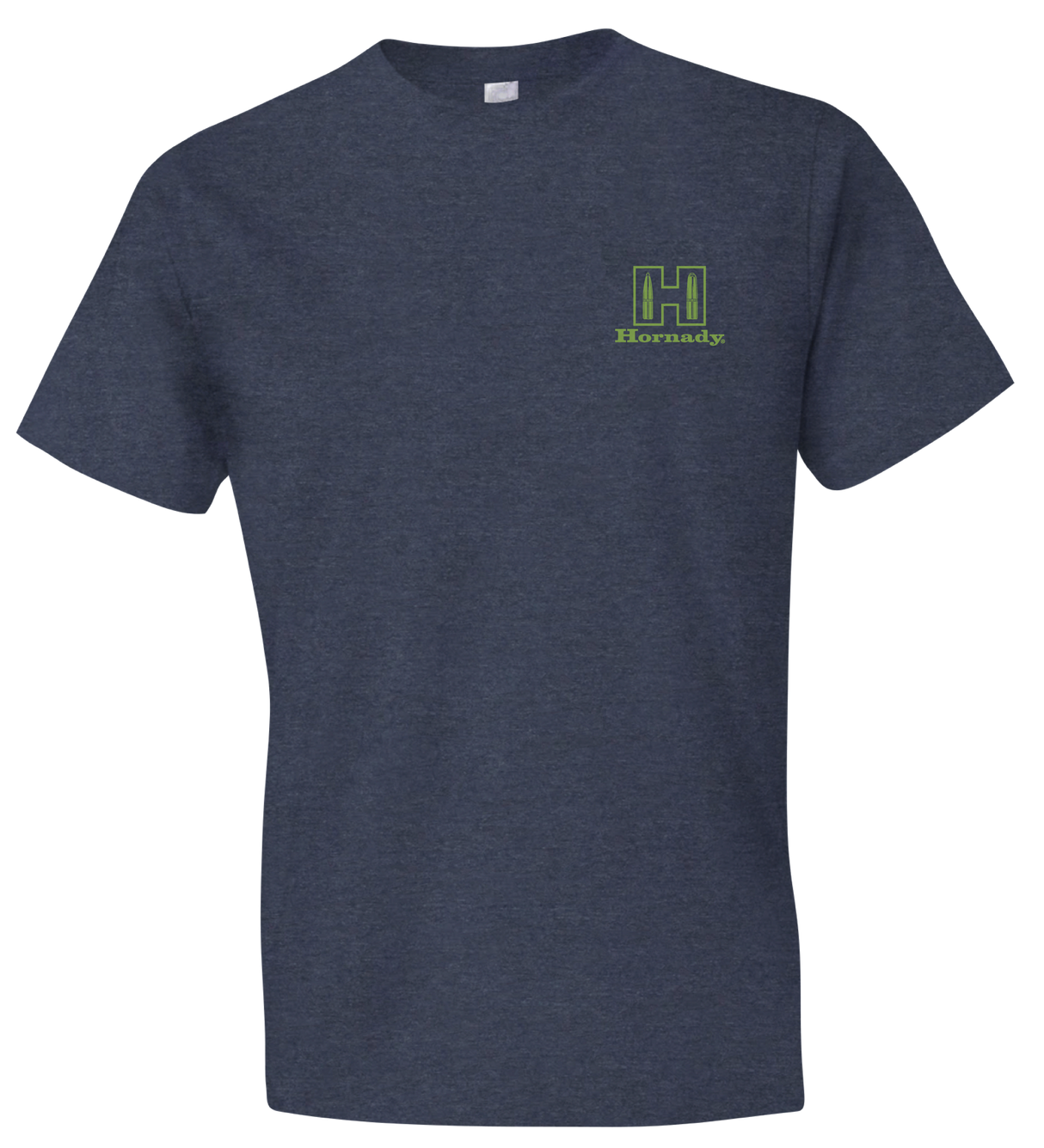 Hornady Gear 30994 Hornady T-Shirt Logo Stamp Indigo Short Sleeve XL