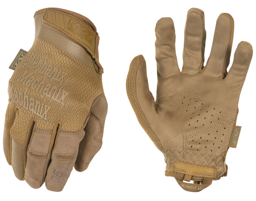 Mechanix Wear MSD72009 Specialty 0.5 High-Dexterity Coyote Suede Medium