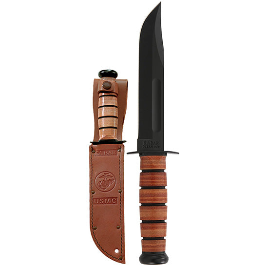 KA-BAR FIGHTING/UTILITY KNIFE USMC CLAM