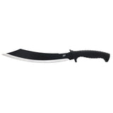 Schrade Decimate Parang Machete 11.75" 3Cr13 Stainless Steel Blade Rubber Overmold Handle Black