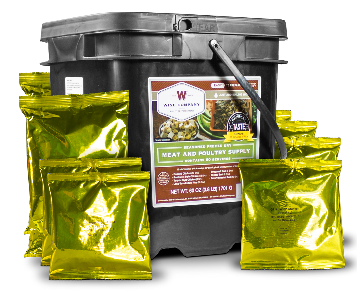 ReadyWise Meat Freeze Dried Food with Rice