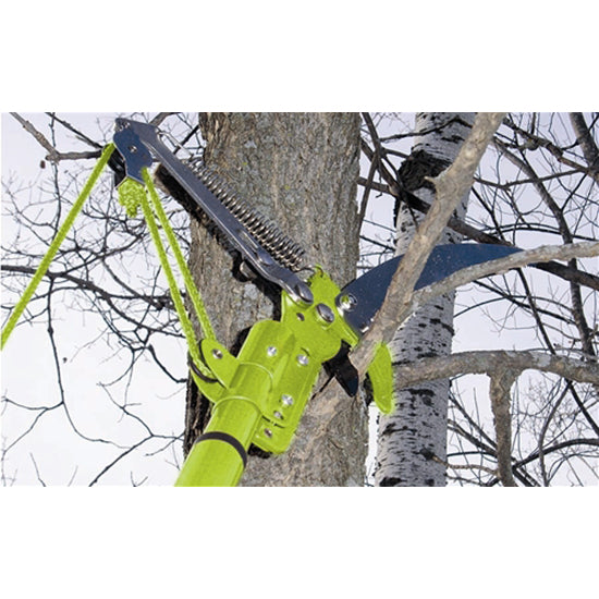 HME Extendable 6' Pole Saw 12" Carbon Steel Blade Foam Handle Green