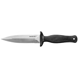 Cold Steel CS10BCTL Counter TAC I 5" Fixed Spear Point Plain Stone Washed AUS-8A SS Blade/ Black Textured Kray-Ex Handle Includes Belt Clip/Sheath