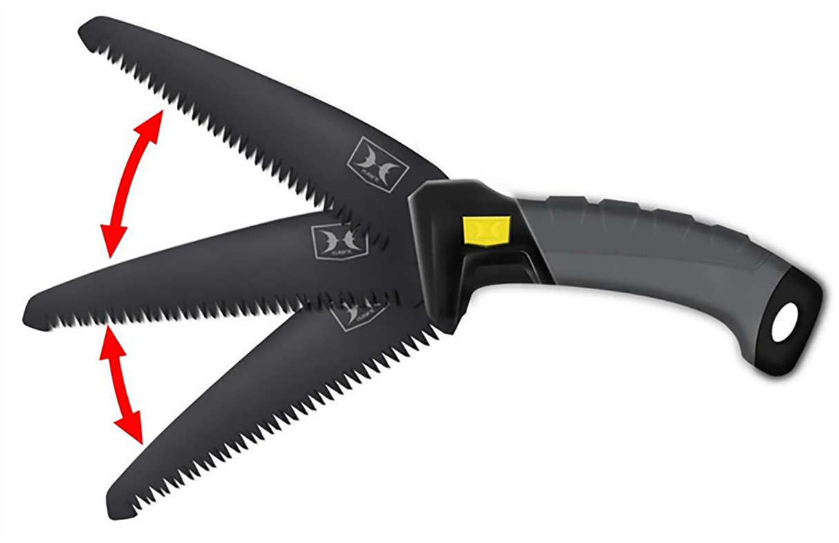 Hawk HWKPBSAW Pruning Saw Fixed TiN SK5 High Carbon Steel Aluminum 11"