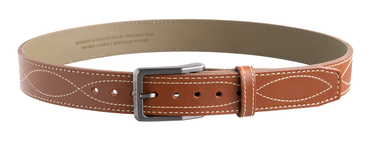 Magpul MAG1276-230-38 Tejas EL Pistolero Light Brown Bull Hide 38" 1.50" Wide Buckle Closure