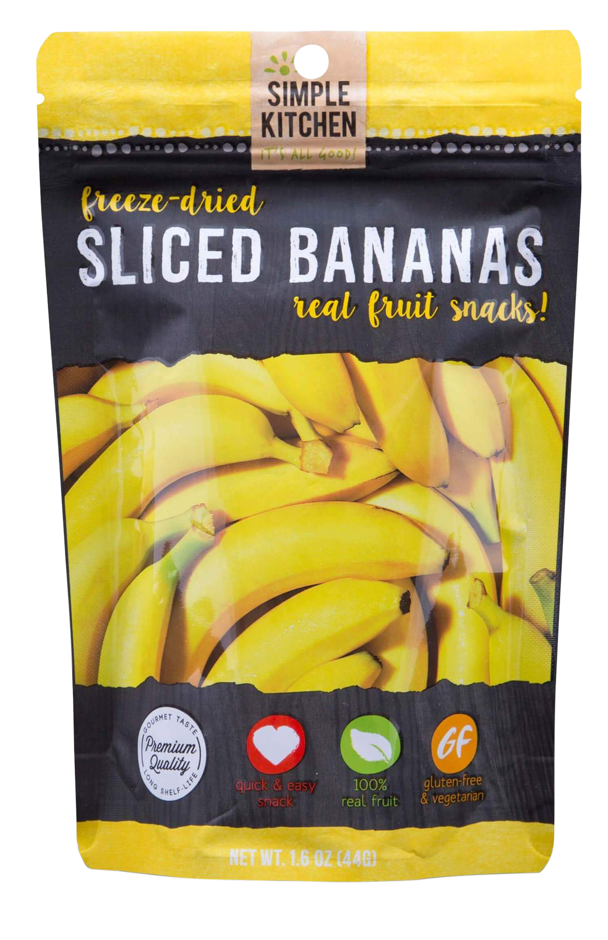 ReadyWise Simple Kitchen Bananas Freeze Dried Food