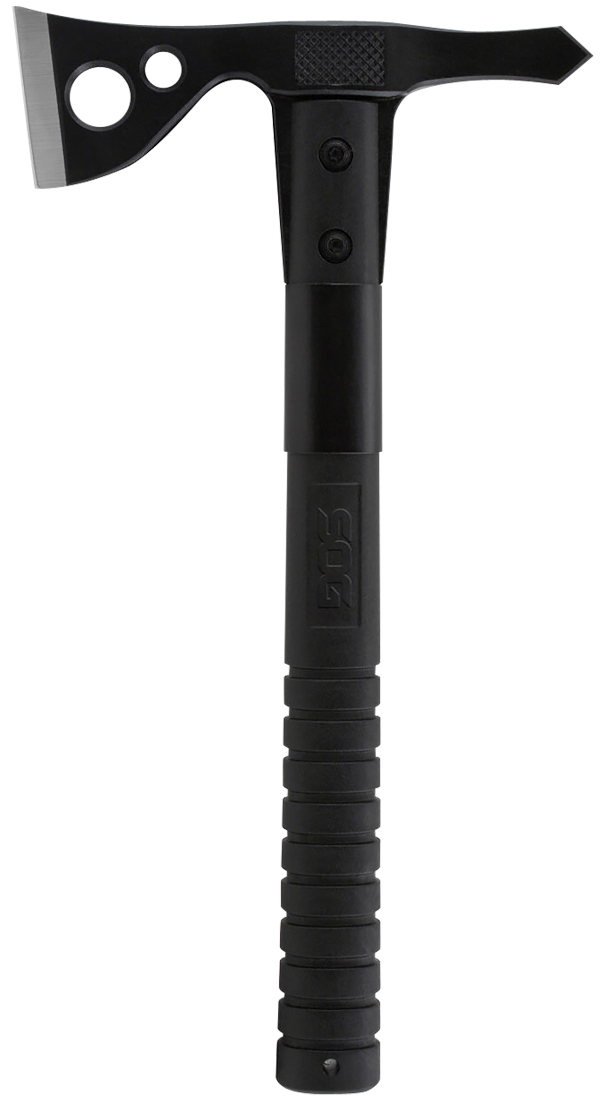 S.O.G SOGF06TNCP FastHawk2" Blade 420HC SS Blade Black Side Hammer Checkering w/"SOG" GRN Handle 12.50" Long Tomahawk