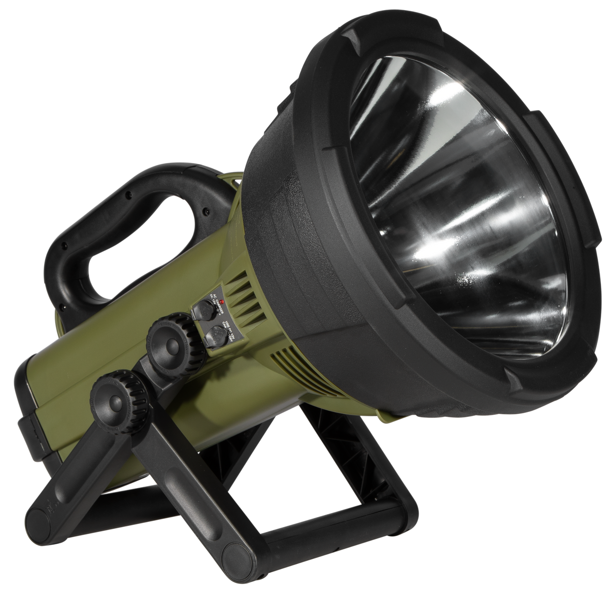 Cyclops Thor X Colossus Spotlight Halogen with Rechargeable Battery Polymer Green