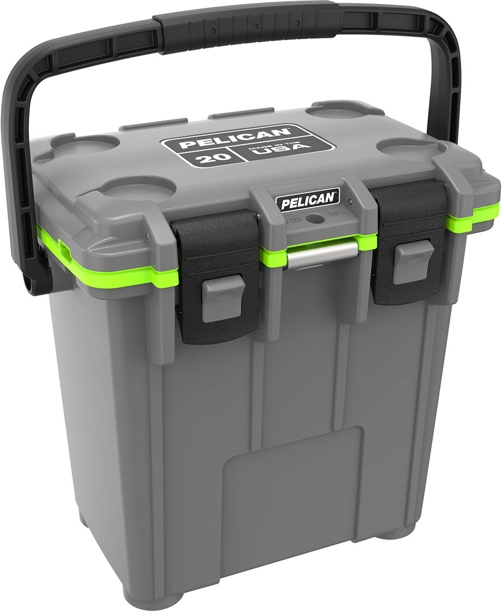 Pelican , Pelican 20q-14-gnmtlod 20qt Elite Cooler Gry/odg