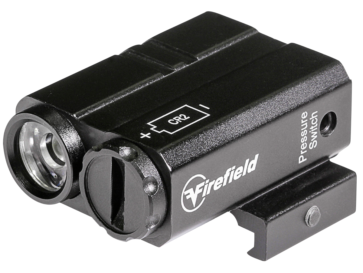 Firefield FF73012 Charge AR Flashlight For AR Platform 180 Lumens Output White LED Light Picatinny/Weaver Mount Black Anodized Aluminum