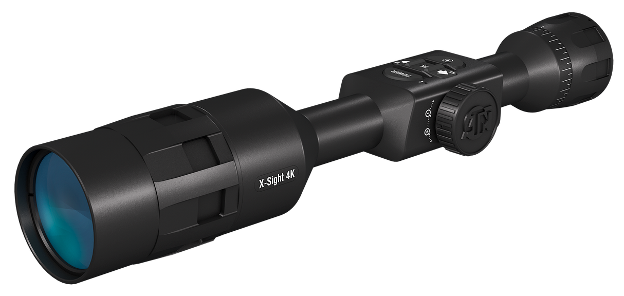 ATN DGWSXS5204KP X-Sight 4K Pro Edition Night Vision Riflescope Black 5-20x 70mm 30mm Tube Multi Reticle Features Rangefinder
