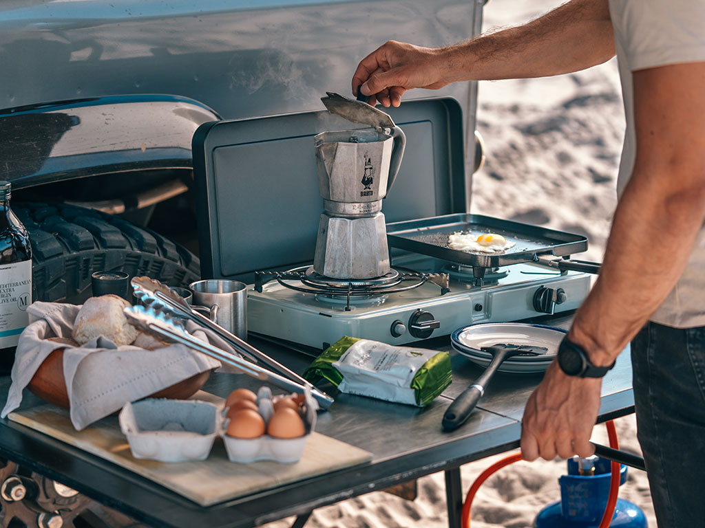 Paella Pan 40 w/Lid / Camp Cooking Pan - CADAC