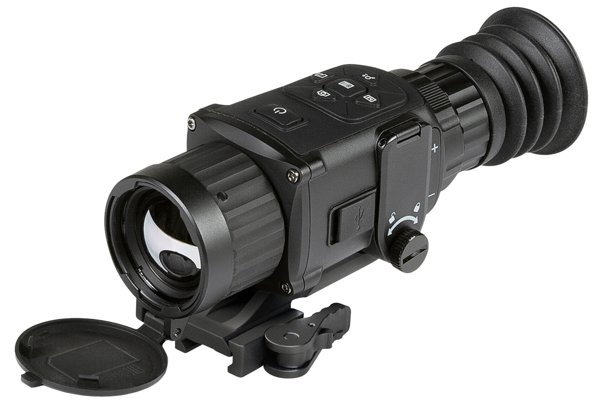 AGM Global Vision 3143555006RS51 Rattler TS50-640 Thermal Hand Held/Mountable Scope Black 2.5-20x 50mm Multi Reticle 640x512, 50 Hz Resolution Zoom Digital 1x/2x/4x/8x/PIP