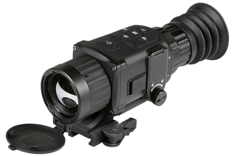 AGM Global Vision 3143555006RS51 Rattler TS50-640 Thermal Hand Held/Mountable Scope Black 2.5-20x 50mm Multi Reticle 640x512, 50 Hz Resolution Zoom Digital 1x/2x/4x/8x/PIP