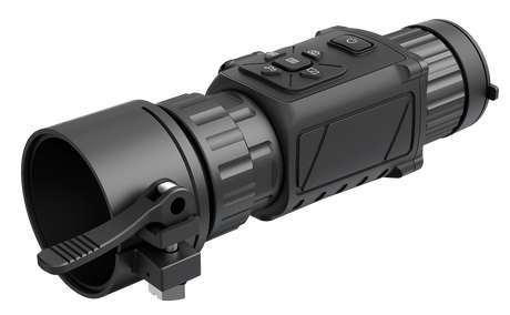 AGM Global Vision 3092456005TC31 Rattler TC35-384 Thermal Monocular Black Anodized 1x 35mm 384x288 Resolution Digital 2x/4x/8x Zoom