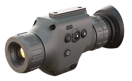 ATN TIMNODN319X ODIN LT 320 Thermal Hand Held/Mountable Scope Black 1x 2-4x 19mm 320x240, 60 fps Resolution Zoom Yes