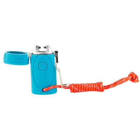 UST TekFire Pro Fuel-Free WindProof Electronic Lighter Blue