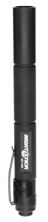 Nightstick MT210 MT-210 Mini-TAC Pro Black Anodized Hardcoat Aluminum White LED 30/55/120 Lumens 40 Meters-70 Meters Beam Distance