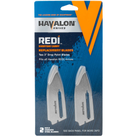 Havalon Redi-Knife Replacement Blades, Plain, Stai